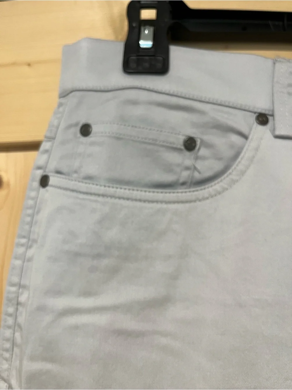 Greg Norman Collection ELEVATE SATEEN 5-POCKET PANT Shark Gray 36x32 - Picture 6 of 8